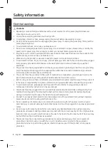 Preview for 8 page of Samsung DF60A8500WG User Manual