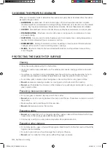 Preview for 20 page of Samsung DG68-00297A User Manual