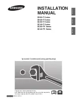 Samsung DH60 T Series Installation Manual preview