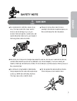 Предварительный просмотр 7 страницы Samsung Digimax 101 User Manual