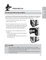 Предварительный просмотр 29 страницы Samsung Digimax 101 User Manual