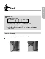 Предварительный просмотр 21 страницы Samsung Digimax 130 User Manual