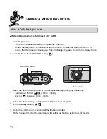 Предварительный просмотр 22 страницы Samsung Digimax 130 User Manual