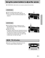 Предварительный просмотр 25 страницы Samsung Digimax 250 User Manual