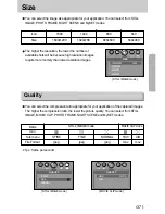 Предварительный просмотр 37 страницы Samsung Digimax 250 User Manual