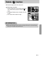 Предварительный просмотр 51 страницы Samsung Digimax 250 User Manual