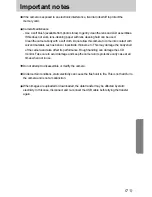 Предварительный просмотр 71 страницы Samsung Digimax 250 User Manual