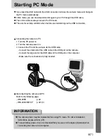 Предварительный просмотр 87 страницы Samsung Digimax 250 User Manual