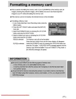 Предварительный просмотр 71 страницы Samsung DIGIMAX 3000 User Manual