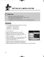 Предварительный просмотр 72 страницы Samsung DIGIMAX 350SE User Manual