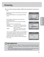 Предварительный просмотр 43 страницы Samsung Digimax 360 User Manual