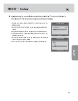 Предварительный просмотр 65 страницы Samsung Digimax 360 User Manual