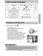 Предварительный просмотр 21 страницы Samsung DIGIMAX 370 User Manual