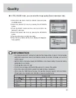 Предварительный просмотр 41 страницы Samsung Digimax 420 User Manual