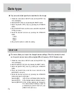 Предварительный просмотр 74 страницы Samsung Digimax 420 User Manual