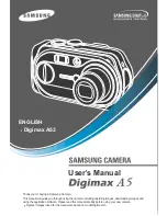 Samsung DIGIMAX A5 User Manual предпросмотр