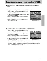 Предварительный просмотр 43 страницы Samsung Digimax A502 User Manual