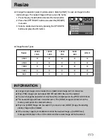 Предварительный просмотр 57 страницы Samsung Digimax A502 User Manual