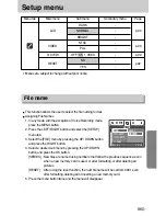 Предварительный просмотр 85 страницы Samsung DIGIMAX A55W User Manual