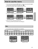 Предварительный просмотр 43 страницы Samsung DIGIMAX A7 User Manual