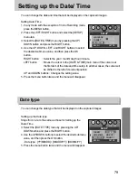 Предварительный просмотр 79 страницы Samsung DIGIMAX A7 User Manual