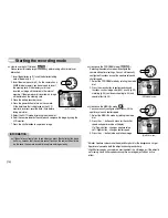 Предварительный просмотр 15 страницы Samsung DIGIMAX D103 User Manual