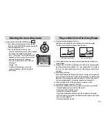 Предварительный просмотр 18 страницы Samsung DIGIMAX D103 User Manual