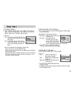 Предварительный просмотр 58 страницы Samsung DIGIMAX D103 User Manual