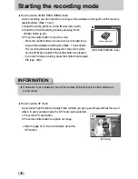 Предварительный просмотр 28 страницы Samsung DIGIMAX I50 User Manual