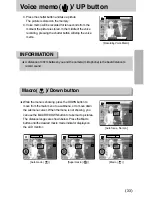 Предварительный просмотр 33 страницы Samsung DIGIMAX I50 User Manual