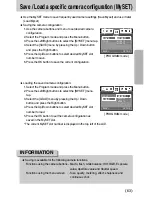 Предварительный просмотр 63 страницы Samsung DIGIMAX L55W User Manual