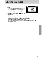 Предварительный просмотр 67 страницы Samsung DIGIMAX L55W User Manual