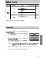 Предварительный просмотр 97 страницы Samsung DIGIMAX L55W User Manual