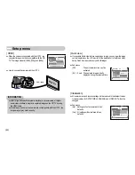 Предварительный просмотр 65 страницы Samsung Digimax L85 - Digital Camera - 8.1 Megapixel User Manual