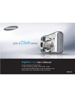 Предварительный просмотр 1 страницы Samsung Digimax S800 - Digital Camera - 8.1 Megapixel User Manual