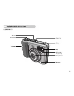 Предварительный просмотр 6 страницы Samsung Digimax S800 - Digital Camera - 8.1 Megapixel User Manual