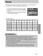 Предварительный просмотр 57 страницы Samsung digimax U-CA 501 User Manual