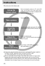 Предварительный просмотр 2 страницы Samsung Digimax U-CA User Manual