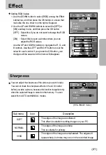 Предварительный просмотр 41 страницы Samsung Digimax U-CA User Manual