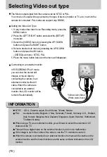 Предварительный просмотр 70 страницы Samsung Digimax U-CA User Manual