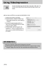 Предварительный просмотр 122 страницы Samsung Digimax U-CA User Manual