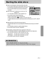 Предварительный просмотр 71 страницы Samsung Digimax u-ca5 User Manual