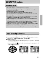 Предварительный просмотр 29 страницы Samsung DIGIMAX V-6000 User Manual