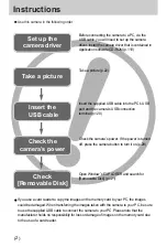 Предварительный просмотр 2 страницы Samsung Digimax V10 User Manual