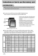 Предварительный просмотр 18 страницы Samsung Digimax V10 User Manual