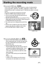 Предварительный просмотр 27 страницы Samsung Digimax V10 User Manual