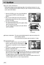 Предварительный просмотр 42 страницы Samsung Digimax V10 User Manual