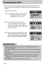 Предварительный просмотр 52 страницы Samsung Digimax V10 User Manual