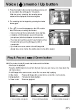 Предварительный просмотр 67 страницы Samsung Digimax V10 User Manual