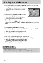 Предварительный просмотр 76 страницы Samsung Digimax V10 User Manual